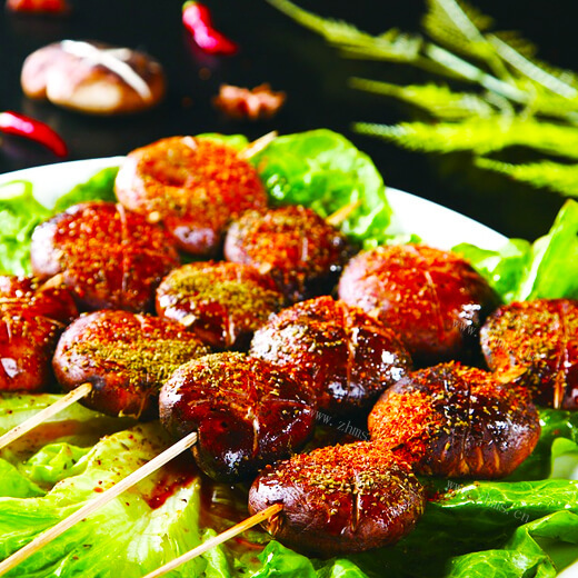 特色菜红烧香菇茄子