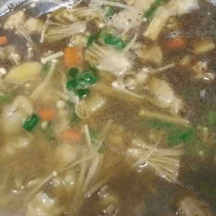 美味的羊肉汤面做法图解10)