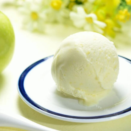 自制苹果味冰淇淋