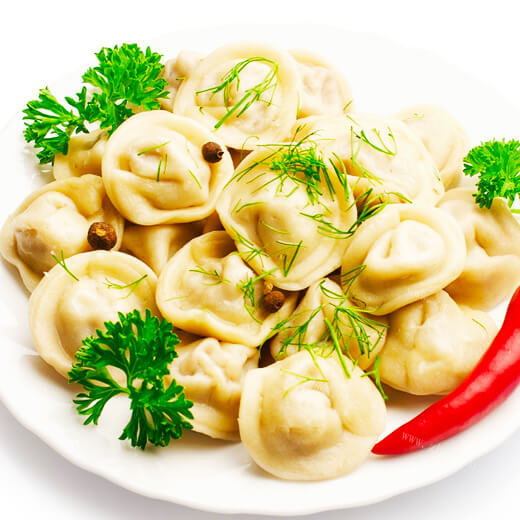 鲜美菌菇水饺