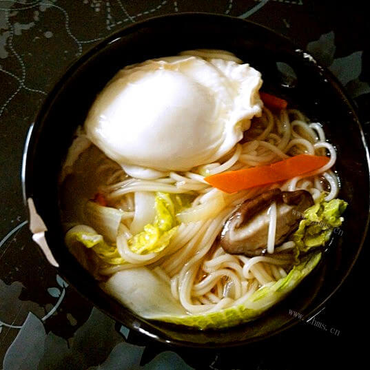 美味炝汤面