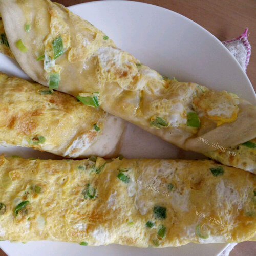 美味的鸡蛋挂饼