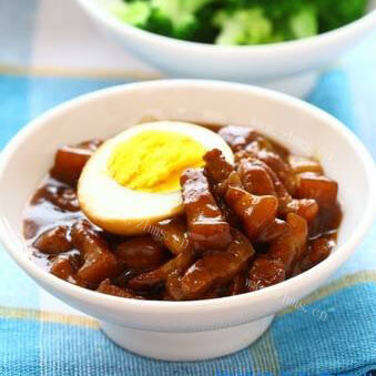 美味的章鱼卤肉