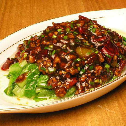 好吃的肉末小格扎