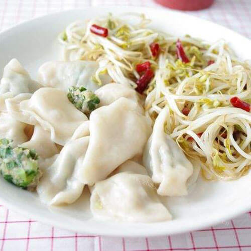 自制家常蒸水饺
