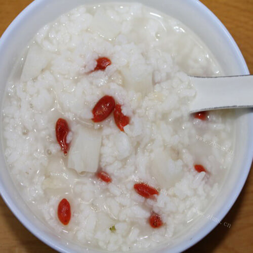 美味干贝菠菜粥