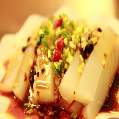 夏季凉拌冻粉 