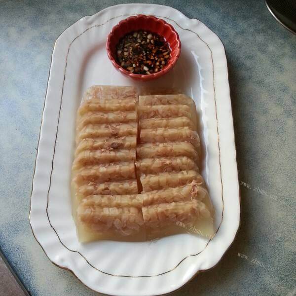 糯香猪皮冻电饭锅版