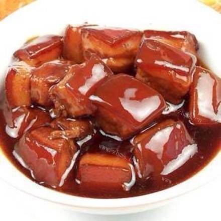 特色的上海崇明红烧肉