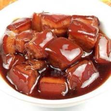 特色的上海崇明红烧肉