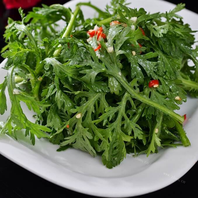 美味麻油茼蒿
