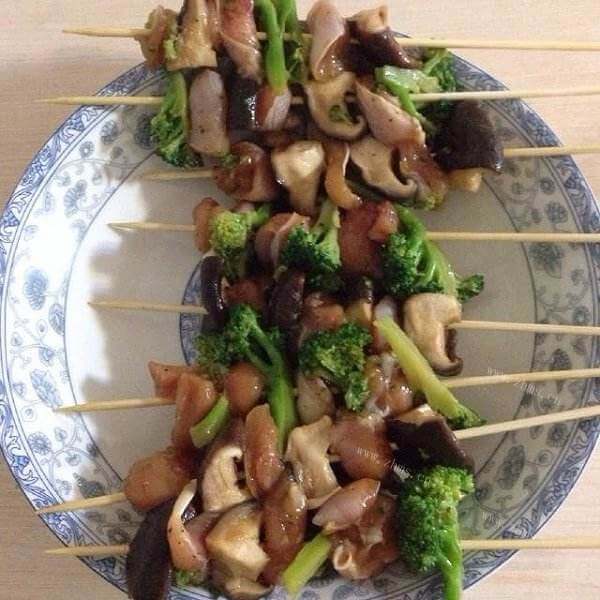 好吃的香烤蔬菜拼盘