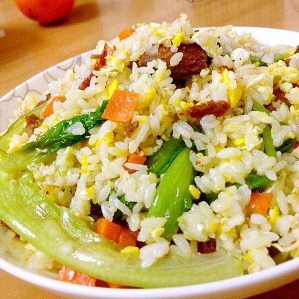 美味黄金牛肉蛋炒饭～