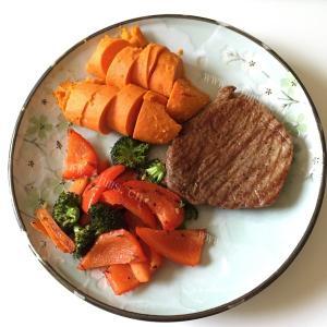 自制牛排便当