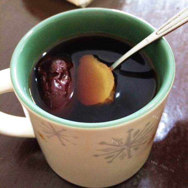 红糖红枣姜茶