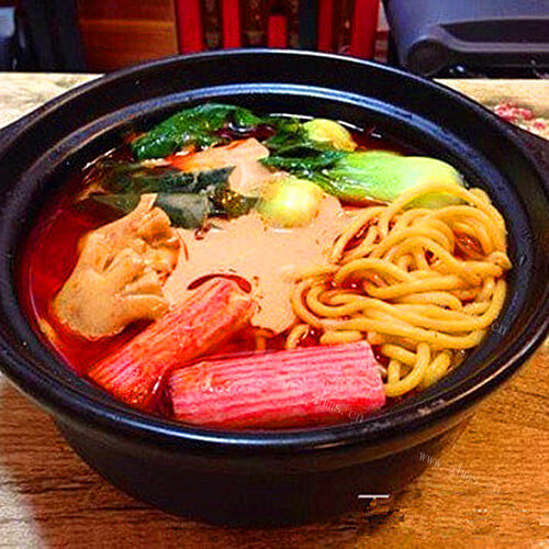 美味的砂锅玉米面