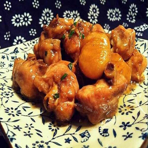 美味板栗鸡腿