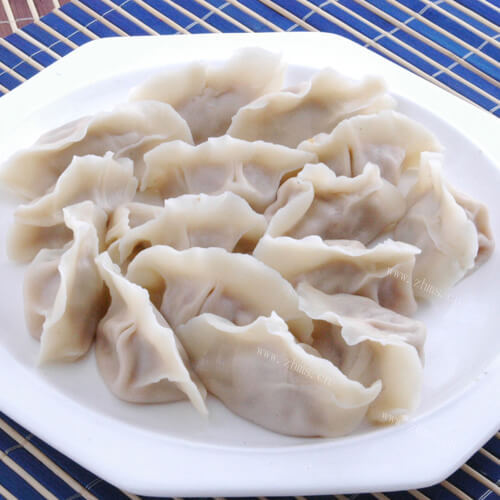 美味的猪肉饺子