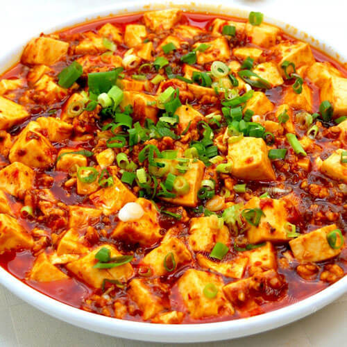 蒸肉末豆腐