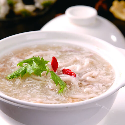 美味番茄土豆泥三文鱼羹