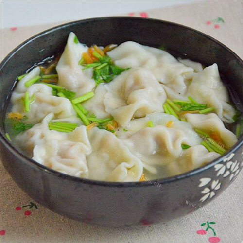 美味的圆白菜馄饨