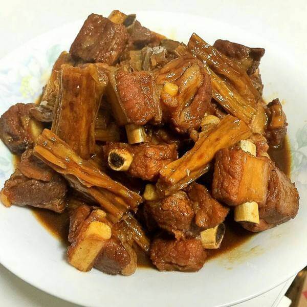 好吃的小炒排骨