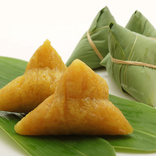 美味的四角粽子