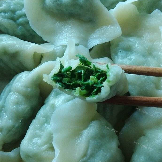 鲜香的野菜馅儿饺子