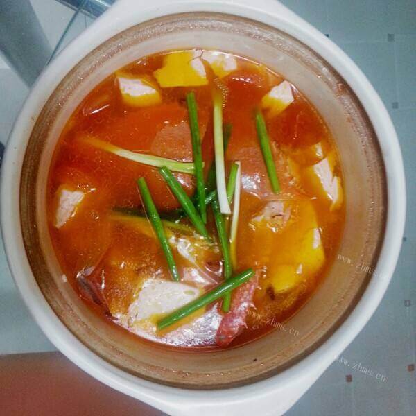 好吃的番茄豆腐煲
