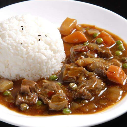 美味红烧羊肉烩饭