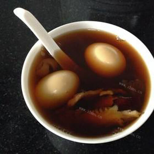 美味的当归鸡蛋汤