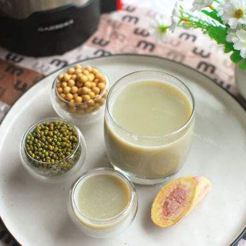 好喝的绿豆红薯豆浆