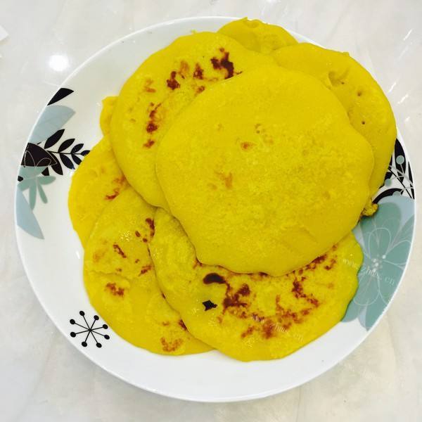 好吃的 奶香玉米面饼