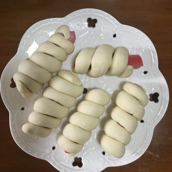美味的火腿馒头