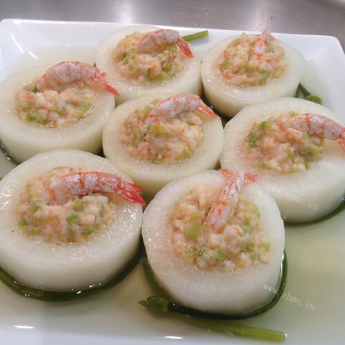 家常肉酿白萝卜
