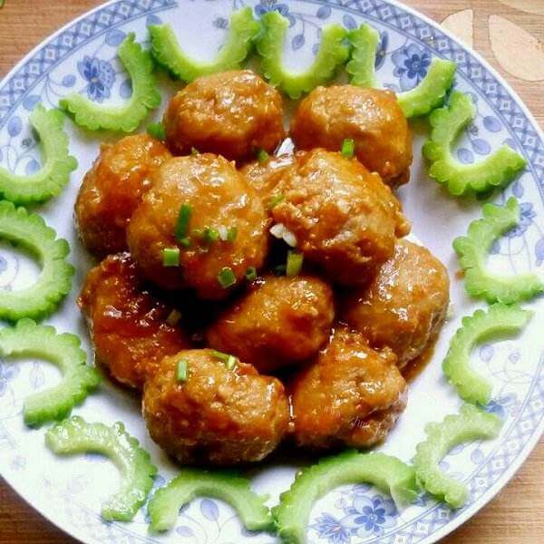 家常美食烩藕圆