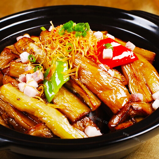 可口的茄子面饼