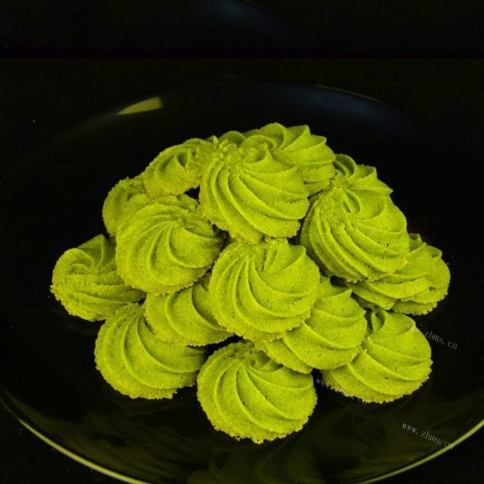 美味的抹茶曲奇饼