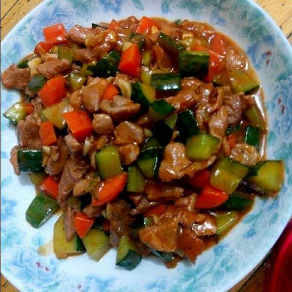 美味的毕节宫爆肉