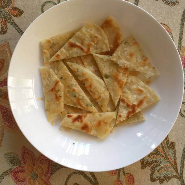 好吃的饺子皮葱油酥饼