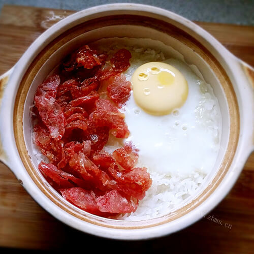 美味的广式腊味饭