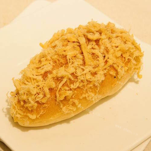 自制汤种肉松沙拉包