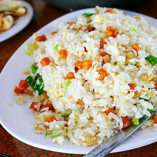 美味的乌鱼子炒饭