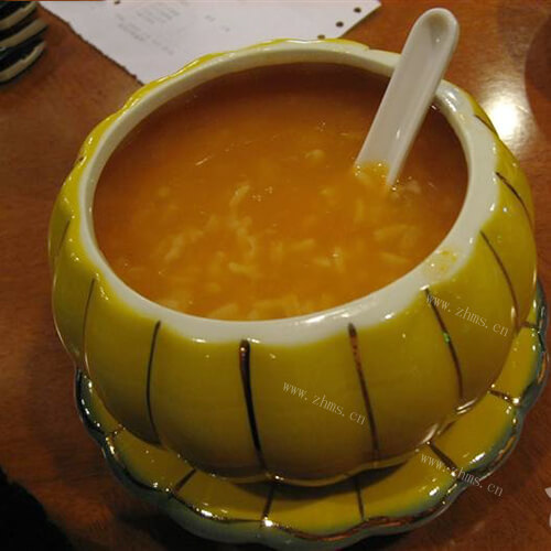 美味的番薯马蹄粥