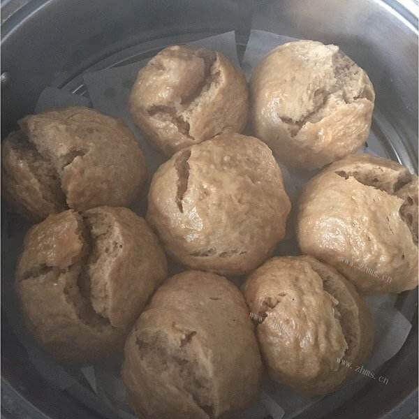 好吃的黑糖软糯馒头