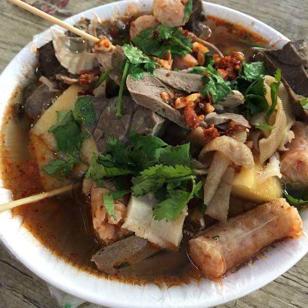 美味的炒肺子