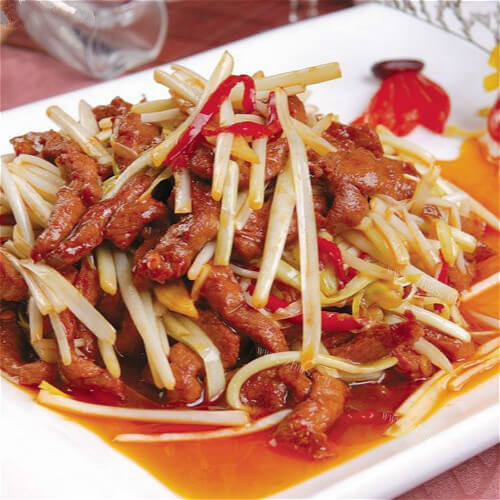 好吃韭黄腰花 