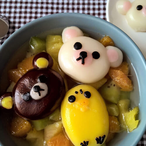 美味的小熊嘟嘟汤圆
