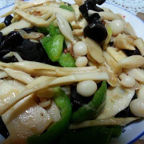 家常炒素四样