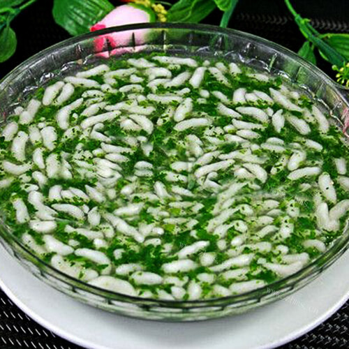 家常芹菜米鱼羹